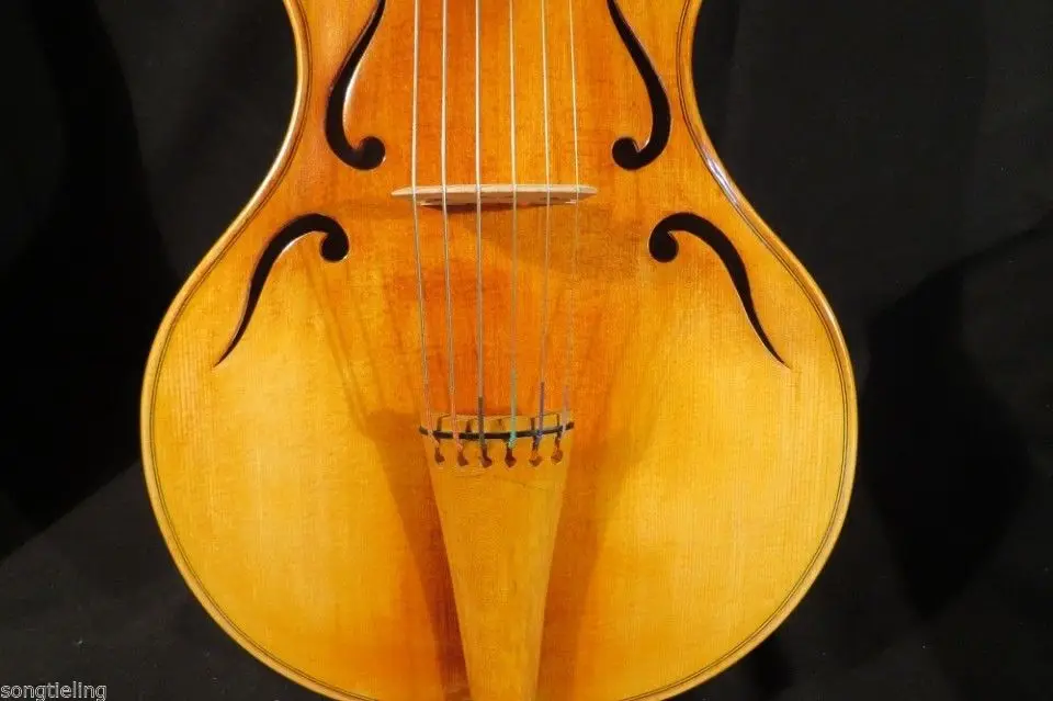 Барокко Стиль SONG Maestro 6 string 1" viola da gamba, viol of Concert#5711 s