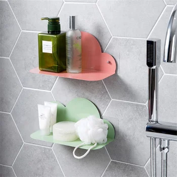 

Iron Cloud Storage Rack Hanging Wall Shelf Kitchen Organizer For Children Kid's Bed Room Ornaments Home Decorative Wall Hanging