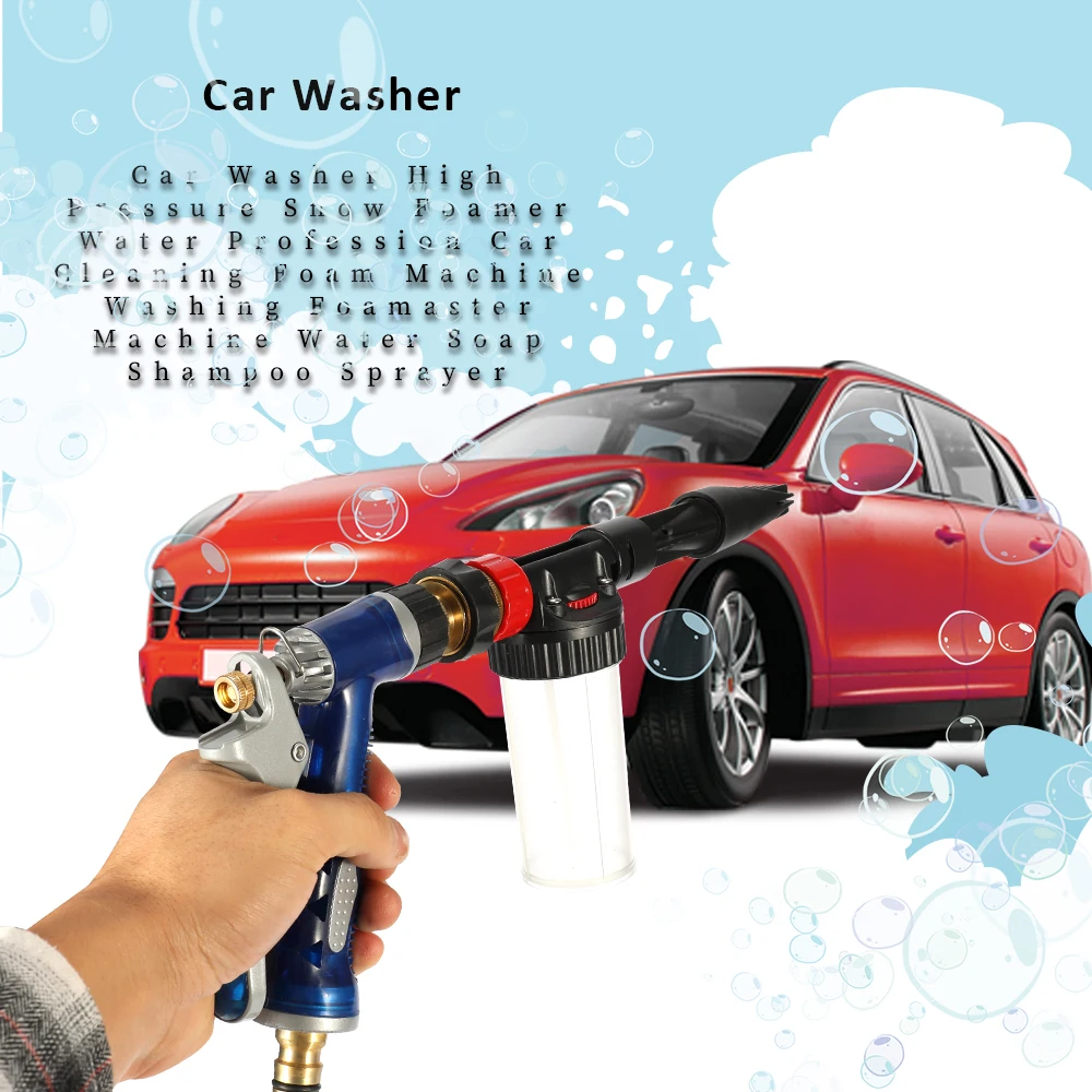 Автомойка высокого давления, Пенообразователь для снега, машина для чистки автомобиля, моющий пенообразователь, машина для мытья воды, мыло, шампунь, распылитель
