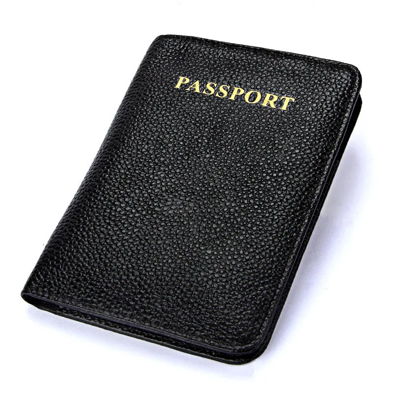 HZB002 passport wallet Black