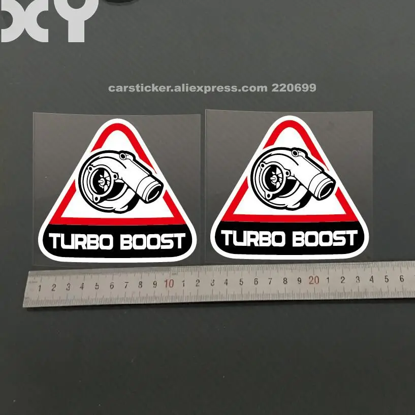 XY 2 шт. Fun Turbo Boost виниловые наклейки для автомобиля стикер s Грузовик Авто Мотор наклейка Прямая поставка