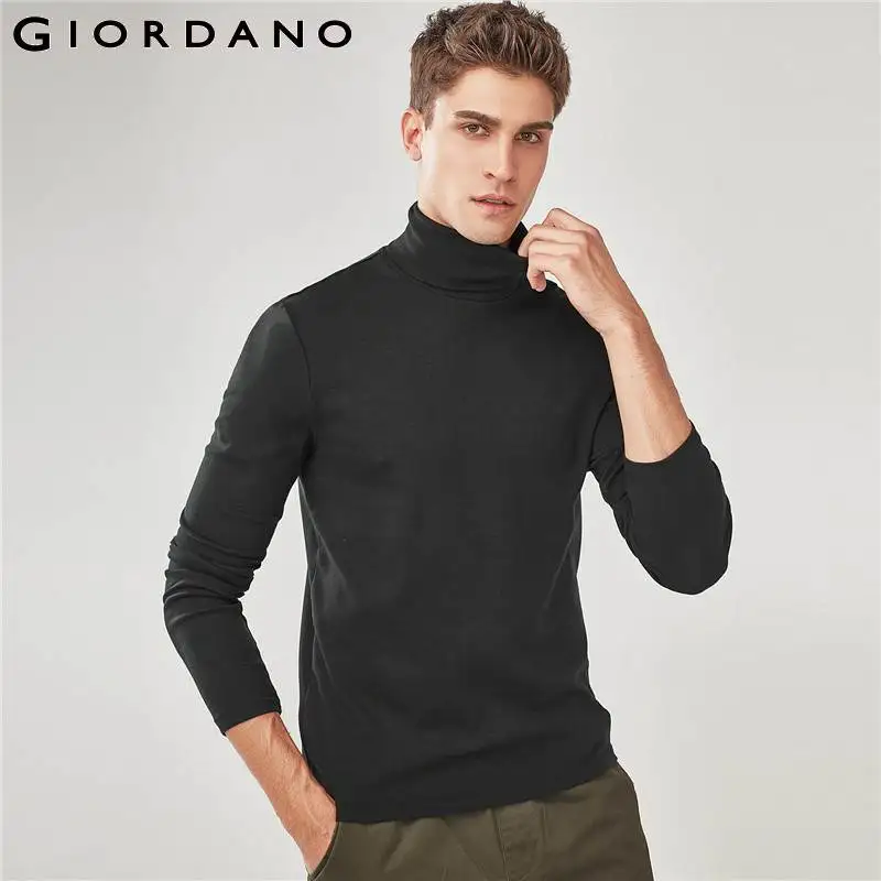 Aliexpress.com : Buy Giordano Men T Shirt Men Thick Stretchy TShirt ...