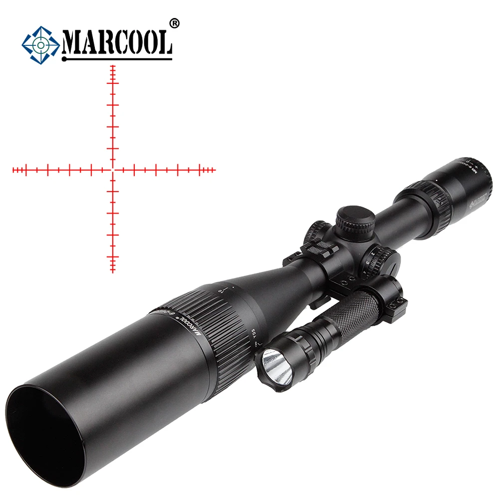 MARCOOL ALT 6 24X50 AOIR IR Iluminator Китай Airsoft Air Guns охотничий прицел оптический для ружья|scope for