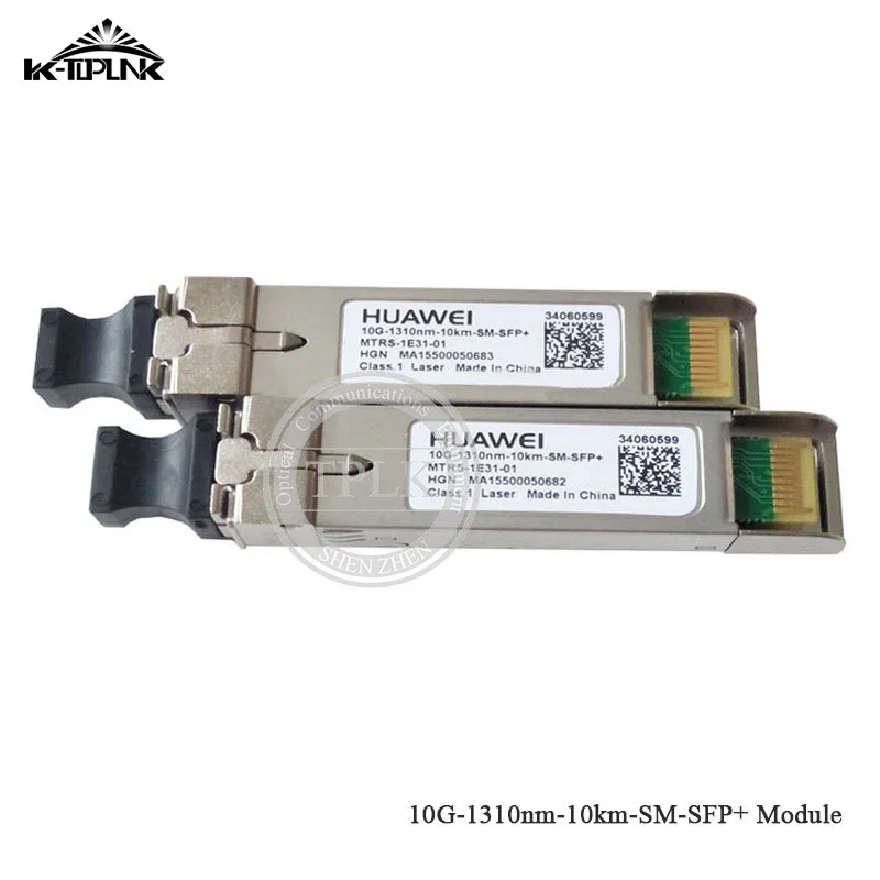 

original new for Huawei 10G 10KM Module LC connector single mode Duplex fiber SFP+ module 10G 10KM 1270/1330nm