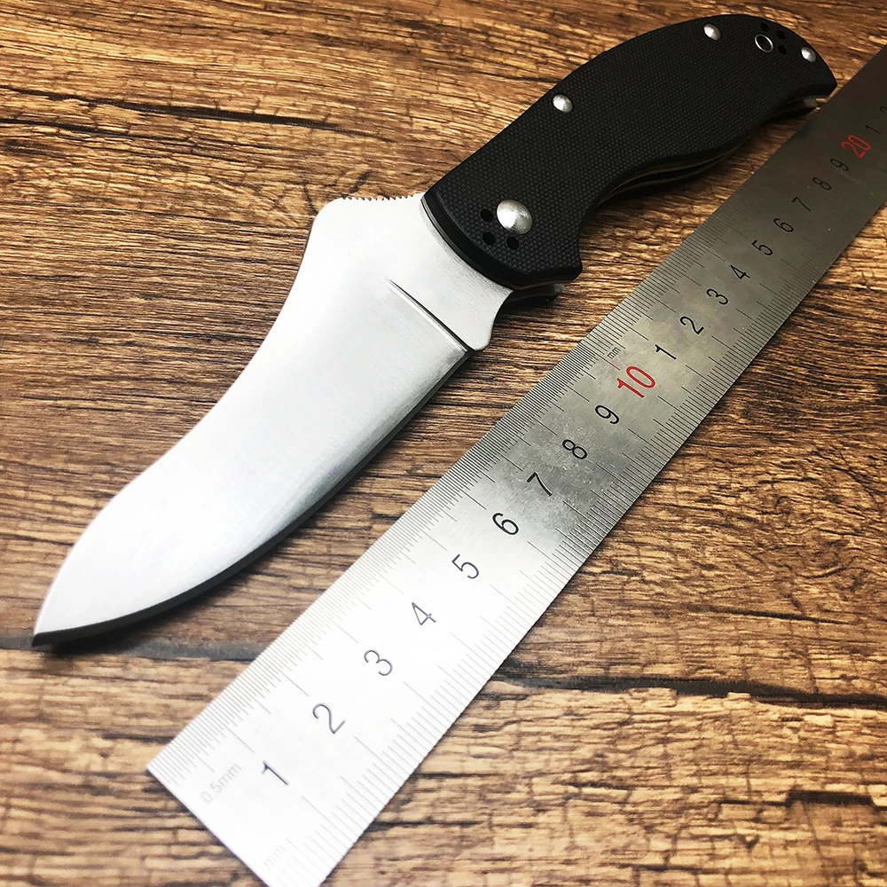 BMT C90 59 62HRC ZDP 189 Blade G10 Handle Tactical Folding Knife