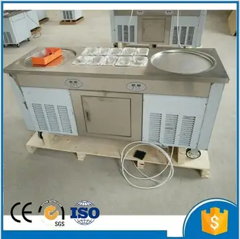 

Free shipping by sea CFR terms thailand 45cm flat pan fried ice cream maker for sale