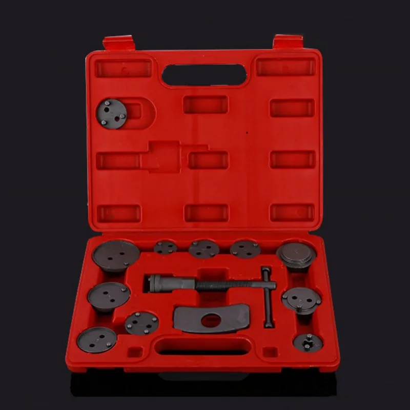 

13pcs Universal Carbon Car Disc Brake Caliper Wind Back Brake Piston Compressor Tool Kit Auto Repair Tools Kit