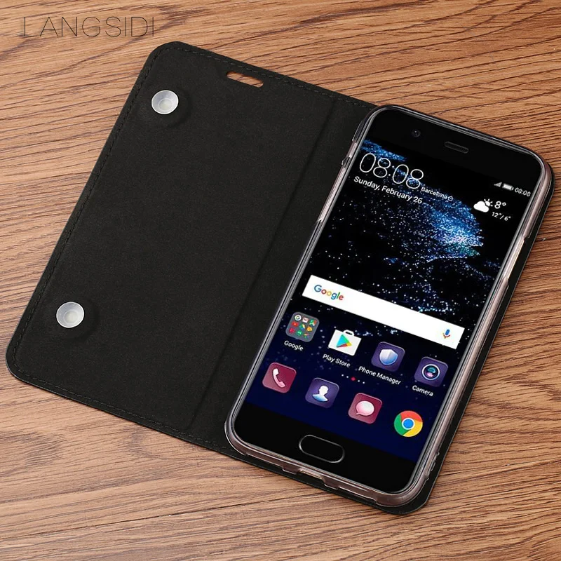 LANGSIDI чехол для телефона из натуральной кожи с откидной крышкой iPhone 11 pro max