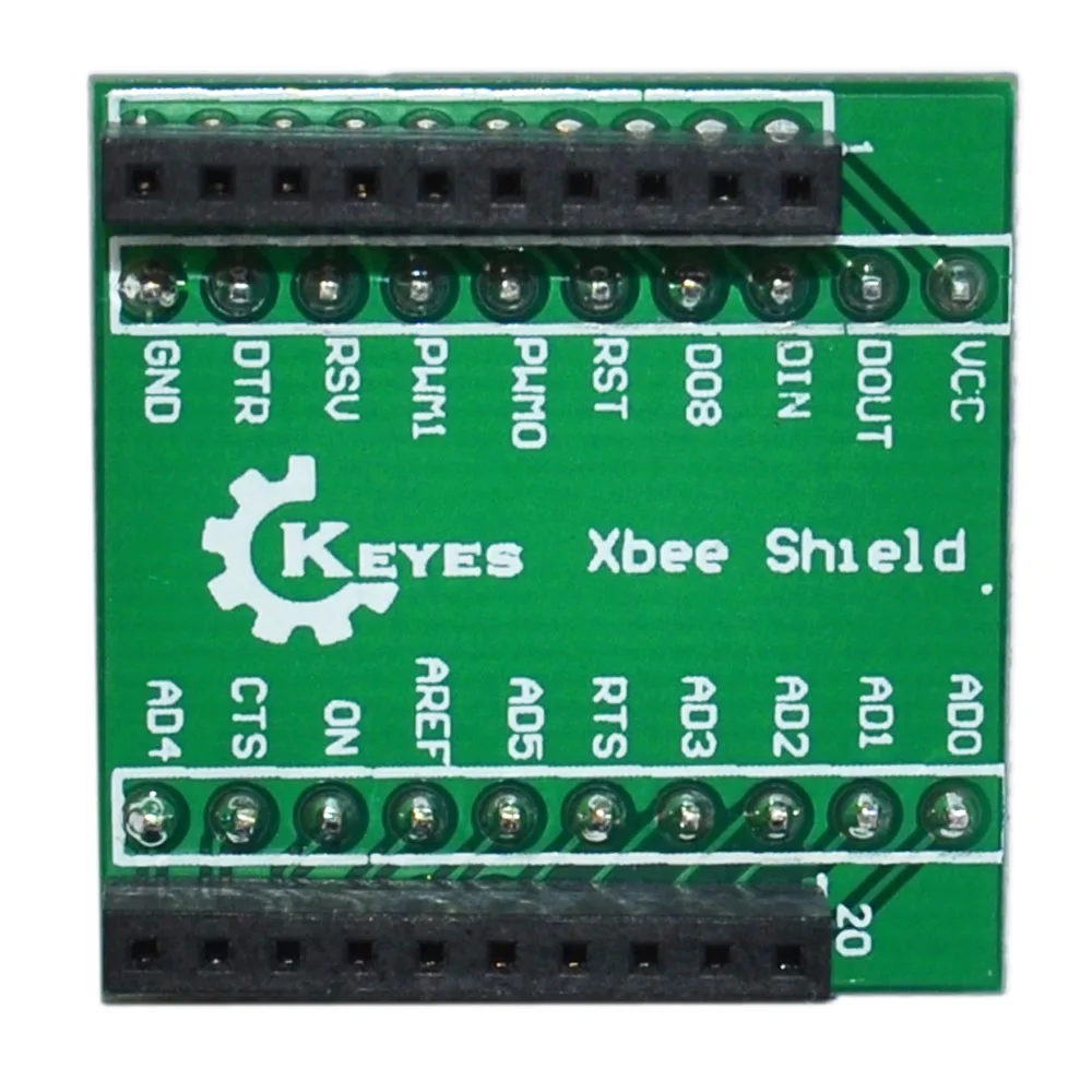 Бесплатная доставка! Щит KEYES XBEE (зеленый) для ARDUINO/нижней пластины/пластины