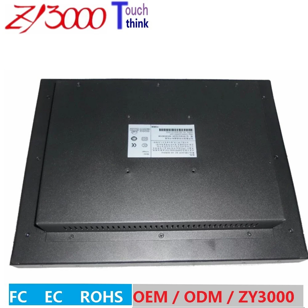 2019 Sale Car Detector Hmi Stock 15 Inch Led Display Panel Industrial Touch Monitor With Touchscreen Vga Input Accept To Kiosk