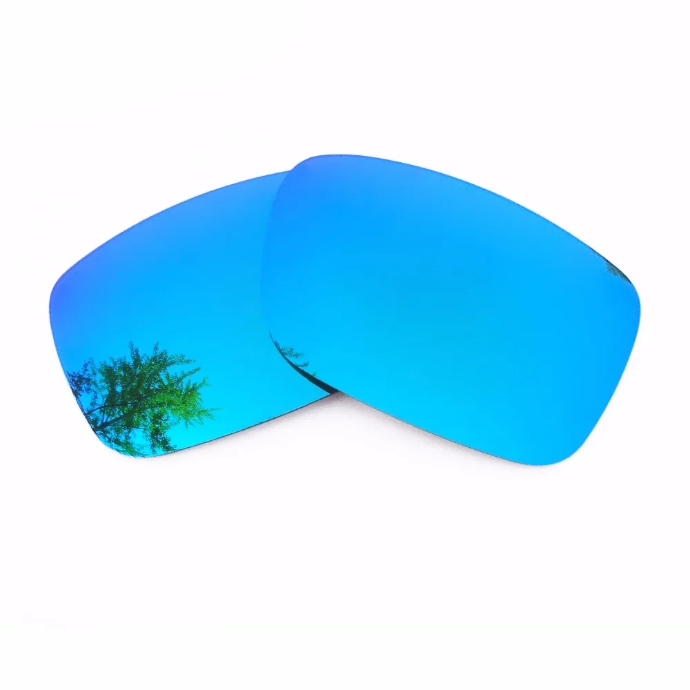 

Ice Blue Mirrored Polarized Replacement Lenses for Crankshaft Sunglasses Frame 100% UVA & UVB