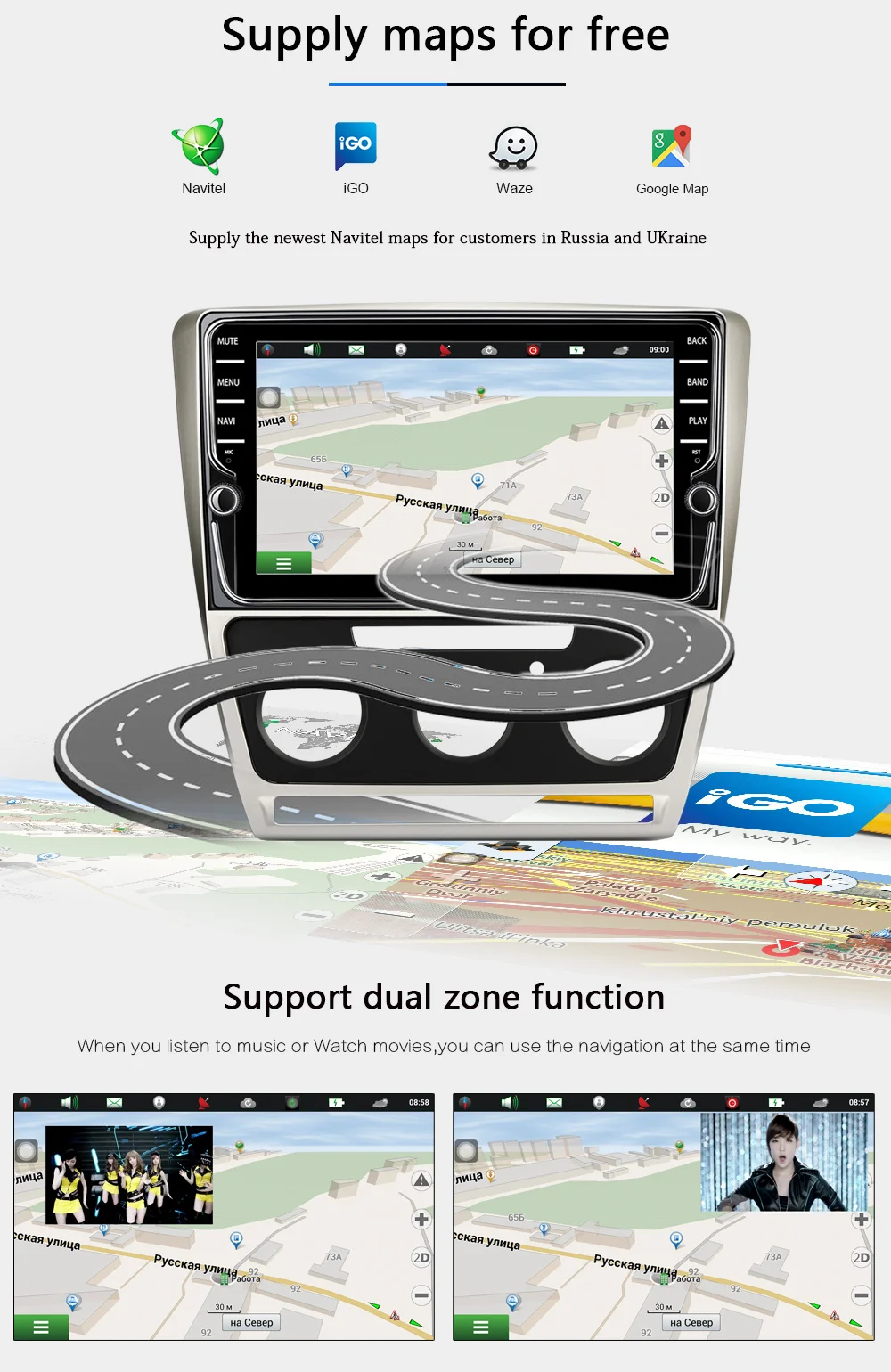 Funrover 9 ''Android 8,0 2 din автомобильный Dvd мультимедийный плеер Навигация Аудио Радио для Skoda Octavia 2008-2013 A 5 A5 Yeti Fabia