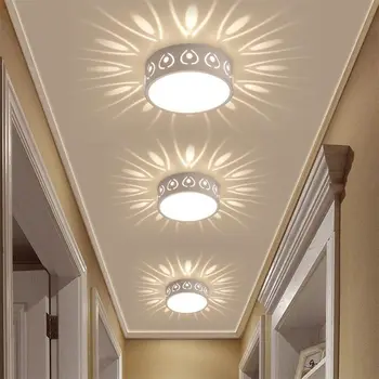 

LED Ceiling Lights 3W 5W Modern LED Ceiling Lamp Color Decoration Shadow Corridor Aisle Lampara Light Fixtures 85-265V