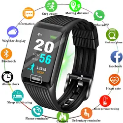 BANGWEI 2019 новые умные часы для мужчин для женщин фитнес трекер сердечного ритма приборы для измерения артериального давления мониторы Smartwatch