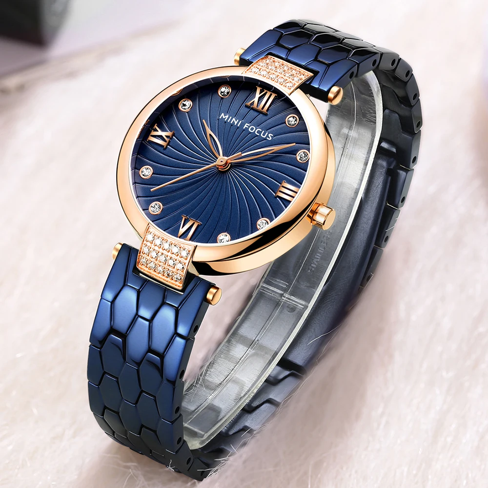 MINI FOCUS Fashion Quartz Watch Women Watches Ladies Girls Famous Brand