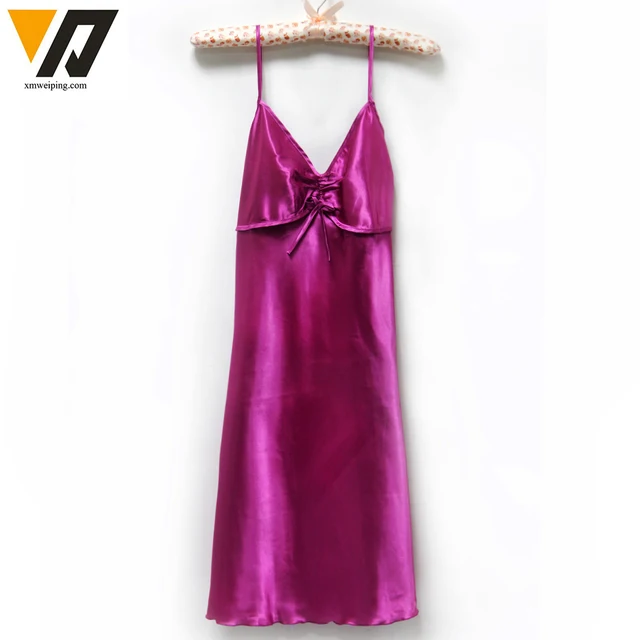 Buy Xmweiping Silk Imitated Womens Dress Satin