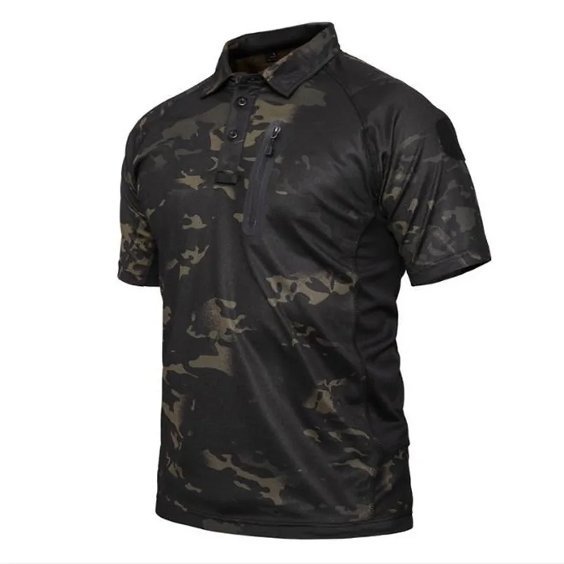 Outdoor Quick Dry Hiking T Shirts Men Summer Coolmax Quick Dry Short Sleeve Tees Breathable Pro Tactical Soldiers Uniform