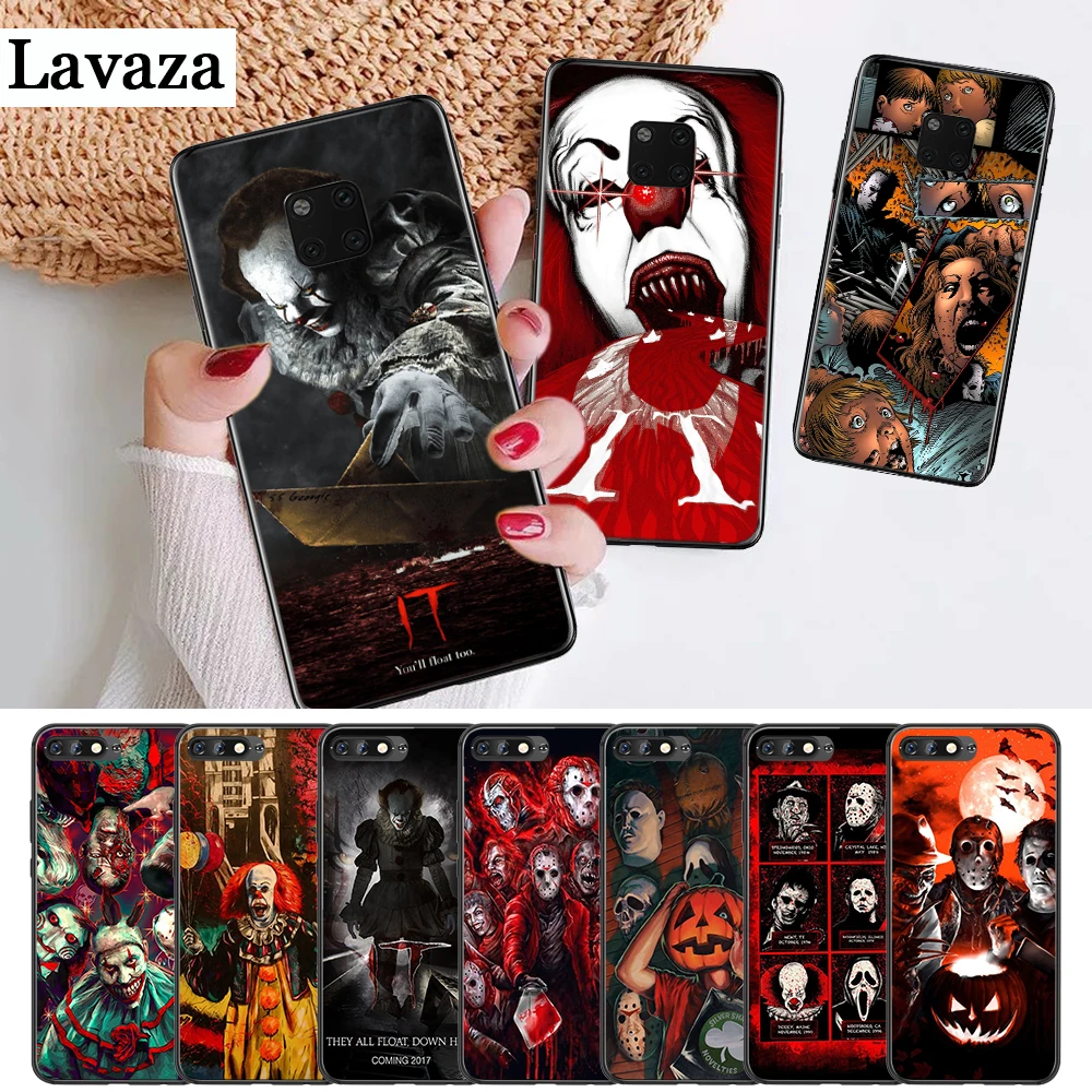 Чехол Pennywise ужас клоуна силиконовый чехол для Huawei Mate 10 Pro 20 30 Lite Y5 Y6 Y7 Y9 Prime 2019 2018