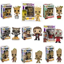FUNKO POP Marvel Guardians of The Galaxy Anime Figure Groot Vinyl Action Figure Original Box Collectible Model Toy 2F25