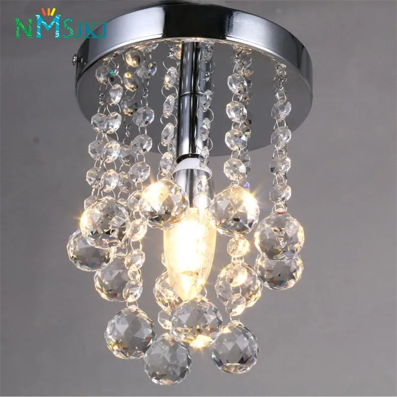 

Modern Chandelier Iluminao Lustre de Cristal pendientes bombillas lamparas led 100% Bolas de Cristal K9 Superior