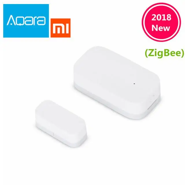 Xiaomi Aqara датчик окна двери Zigbee беспроводное соединение умный мини дверной датчик работает с Android IOS приложение управление - Цвет: 1 Door Window Sensor