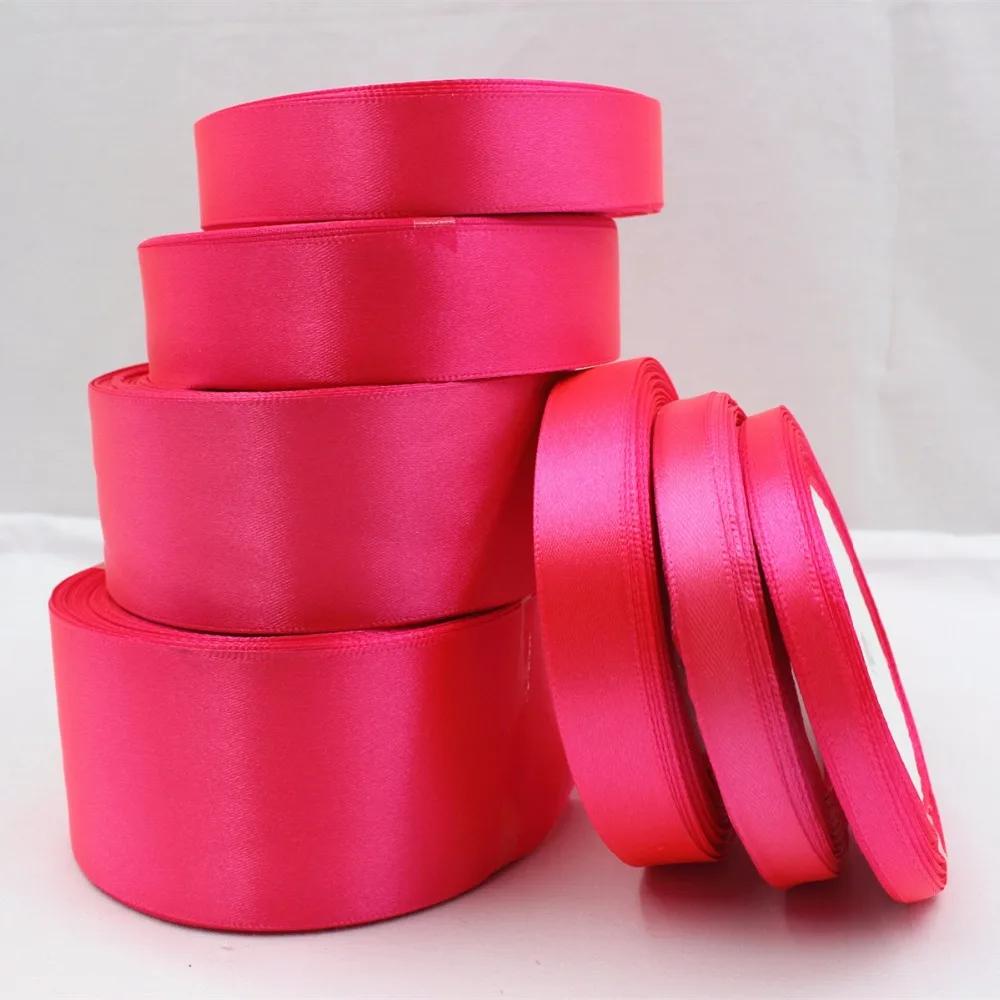 014, free shipping wholesale 25 m white silk ribbons decorate wedding