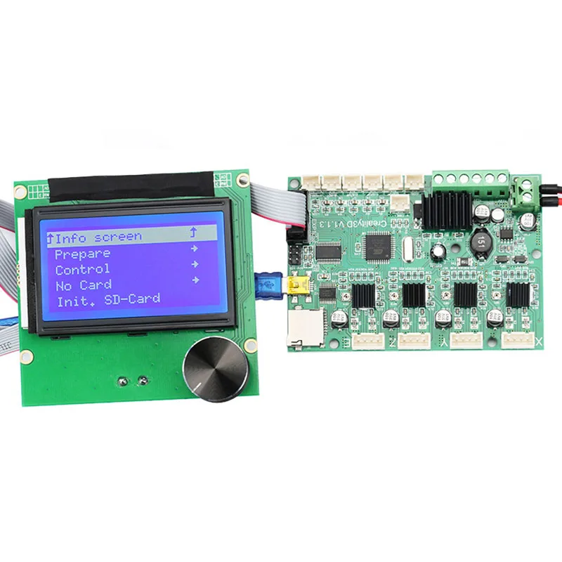 

Replacement Mainboard Motherboard+LCD Display Cables For Ender-3S 3D Printer Creality DJA99