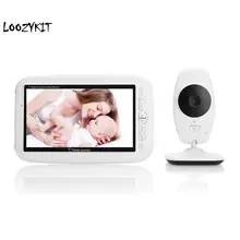 7,0 дюймов детская камера монитор ночного видения 4 устройство контроля температуры малыша Babyphone видео детский спальный монитор