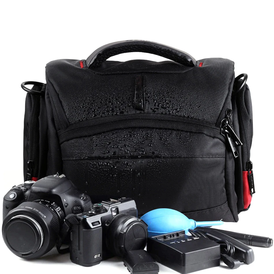 Портативной видеокамеры DSLR SLR Водонепроницаемый видео чехол для цифровой камеры сумка на плечо чехол для цифровой однообъективной зеркальной камеры Canon EOS 500D 550D 600D 650D 700D 1000D 1100D 5D 6D 7D