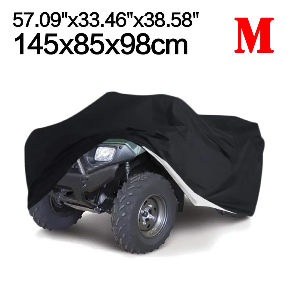 M 190T водонепроницаемый чехол ATV Универсальный подходит для Polaris Honda Yamaha Can Am