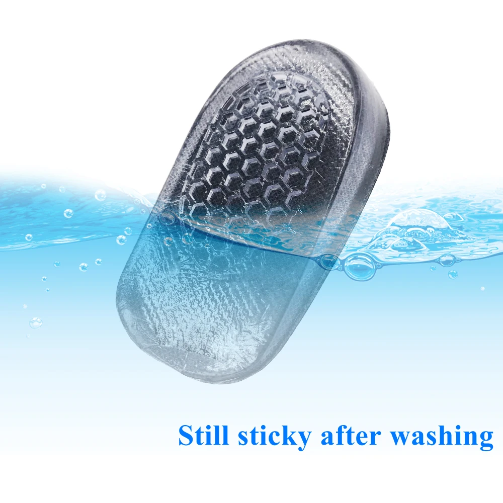EID Silicone Gel orthopedic Back Pad Heel Cup for Calcaneal Pain Health Feet Care support 1.5/2.5/3.5cm Heel pad