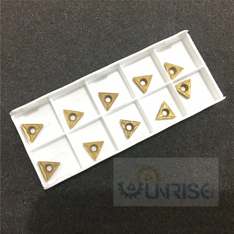 10PC TCMT110204 cemented carbide turning inserts postive carbide plate