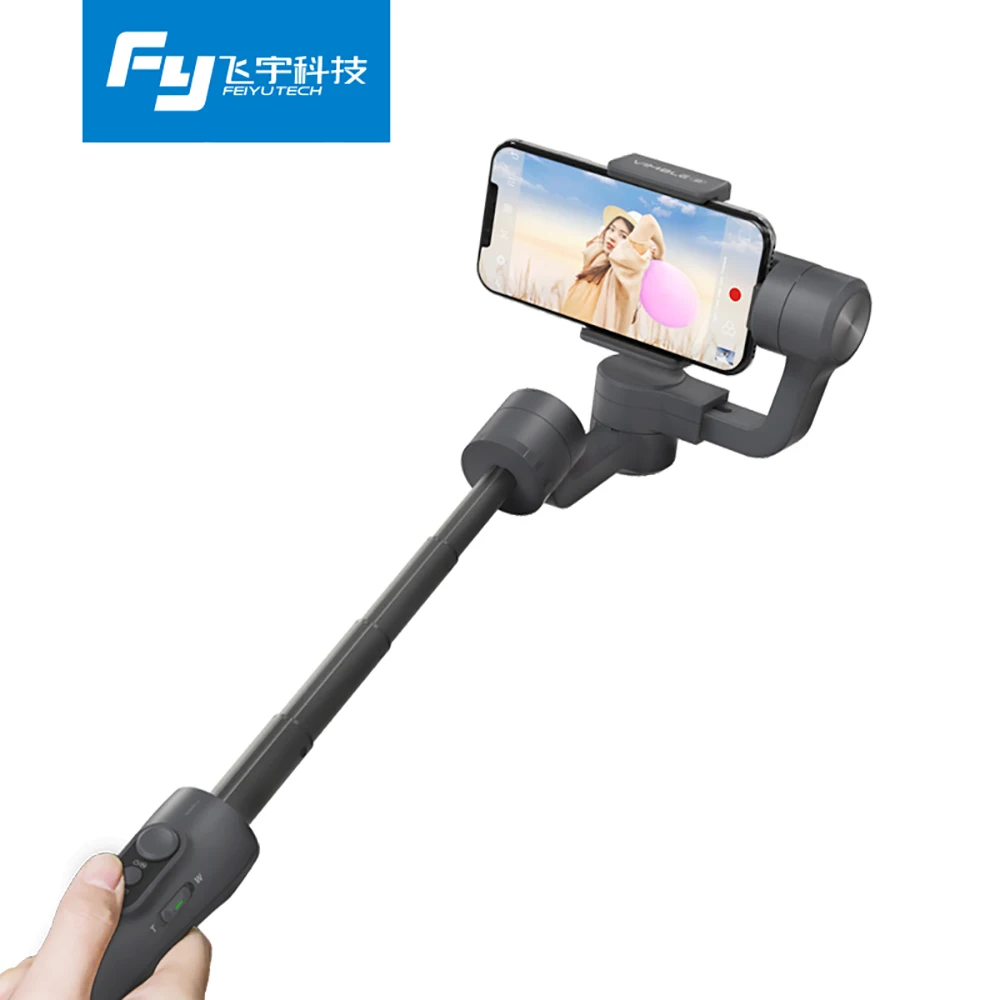 Feiyu tech Vimble 2 3-Axis выдвижной портативный монопод с шарнирным замком видео