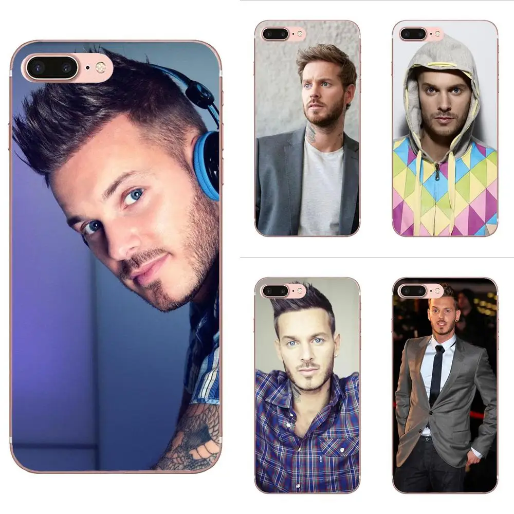 

M Pokora Matt Pokora Soft For Samsung Galaxy Note 5 8 9 S3 S4 S5 S6 S7 S8 S9 S10 mini Edge Plus Lite Soft TPU Covers