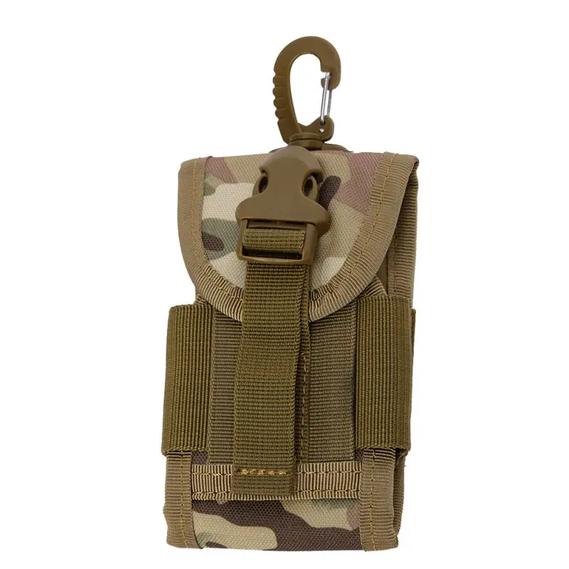 

N Sports Bags MIni Portable Universal Army Tactical Bag Wear waterproof Cell Phone Belt Loop Hook Case Pouch Holster Outdoor