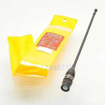 DHL/EMS 10 ЛОТ Нагоя NA-636 BNC мужчин и UHF VHF Dual Band 144/430 МГц Антенна Пульт Для радио-d2 |