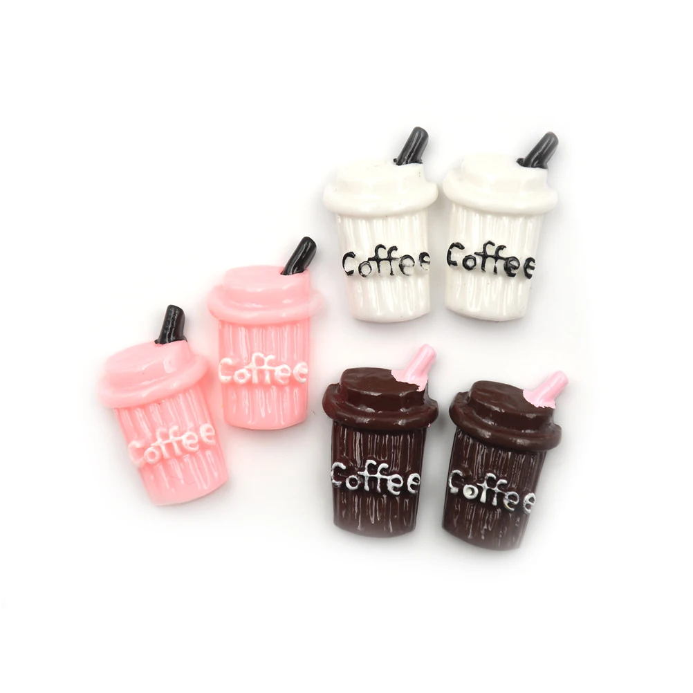 2pcs Mini Coffee Cup Dollhouse Cup For doll Miniature Kitchen Room Food