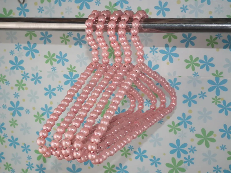 EHP-ZQ006P pink pearl kids hangers_01