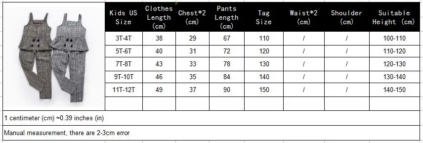 Детские модные комплекты одежды осенний клетчатый жилет на бретельках+ штаны комплект из 2 предметов для девочек, детская одежда в английском стиле