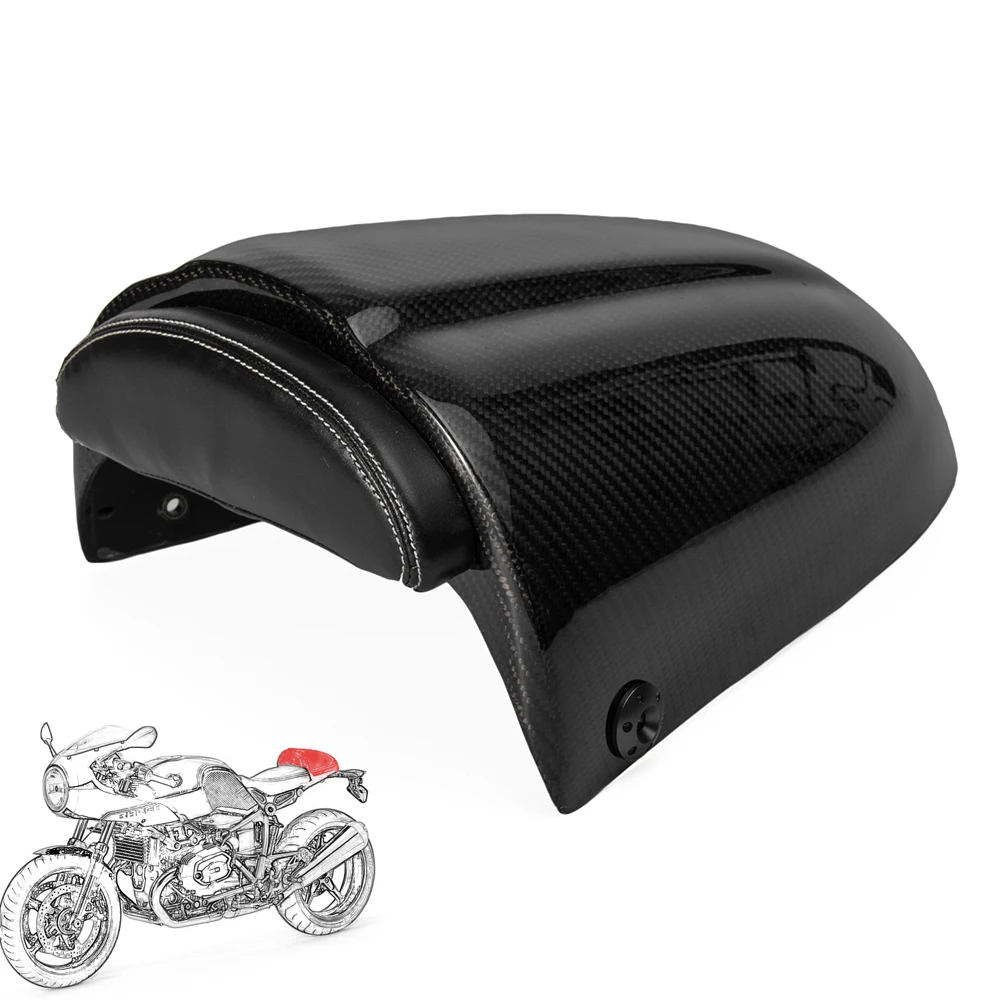 

GLOSS Carbon Fibre Rear Seat Cover NO HOLDER for 2014-2016 BMW R Nine T R9T CARBON FIBER