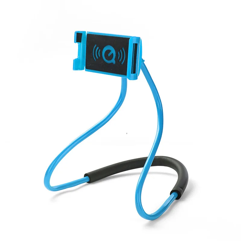  CASEIER 360 Rotation Hals Telefon Halter Stehen Für iPhone Huawei Hals Telefon Halter Auto Stehen S