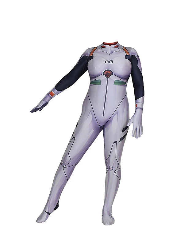 Японии аниме Neon gensis Evagenlion Костюмы EVA Ayanami Rei комбинезоны Косплэй Хэллоуин костюм