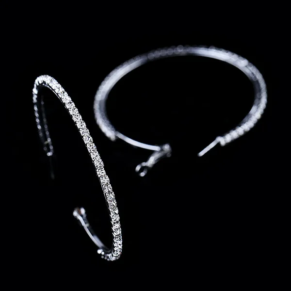 Большой круг серьги для невесты модные женщин|earring and necklace holders|earrings clairesearring case |