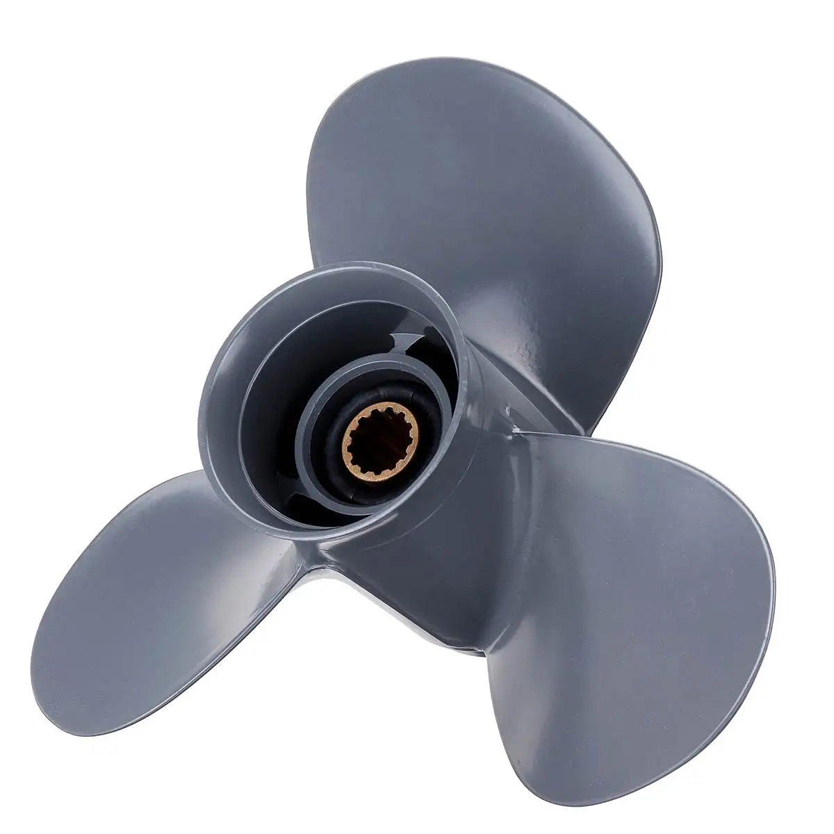 

58130-ZV5-000ZA For Honda 35-60HP 11 1/4 x 13 Boat Outboard Propeller Aluminum Alloy Gray 3 Blades 13 Spline Tooth Marine Parts