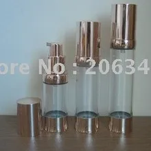 20 мл безвоздушного бутылка или пластиковые бутылки лосьон с безвоздушный насос может использоваться для косметической упаковки