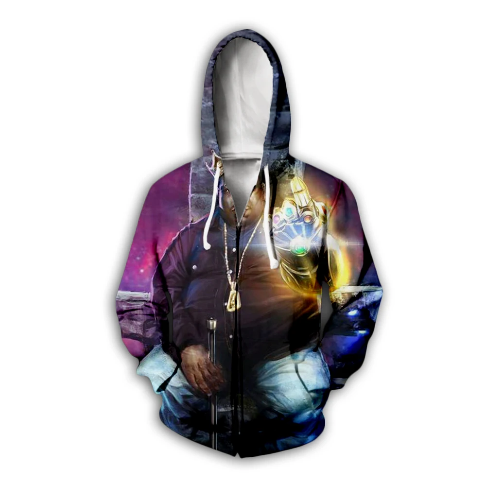 thanos biggie smalls hoodie
