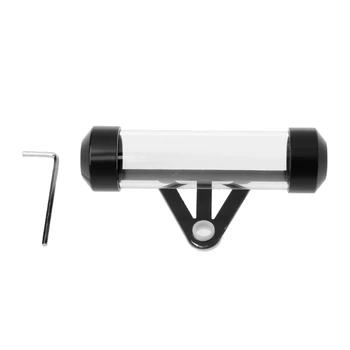 

NEW Universal Motorcycle Tube Tax Disc Cylindrical Holder Frame Real Waterproof