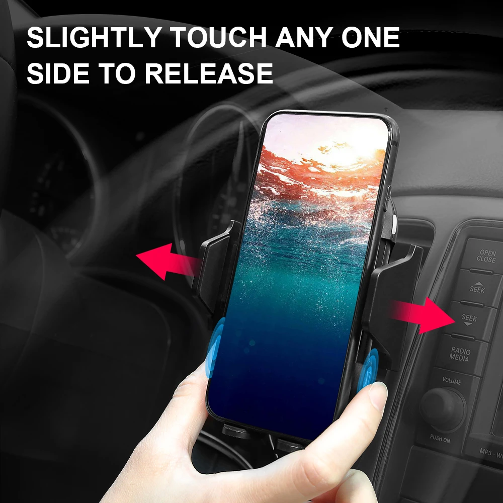 

Car Wireless Charger Phone Holder Infrared Sensor For iPhone Xs Max XR Samsung Note9 Car Navigation Holder Car Charger Air Vent