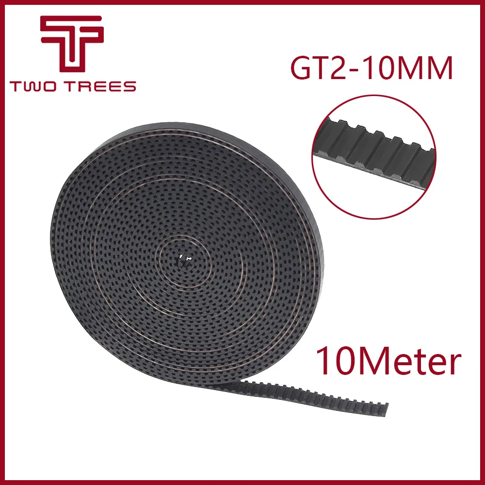 10meter GT2 10mm open timing belt width 10mm GT2 belt GT2 10mm for