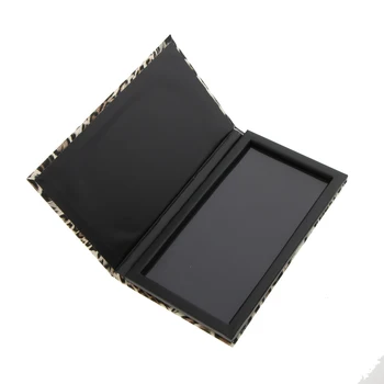 

Empty Magnetic Makeup Palette With Leopard Pattern For Storage And DIY Eyeshadow / Blush / Blush - Easy to Carry on Travel